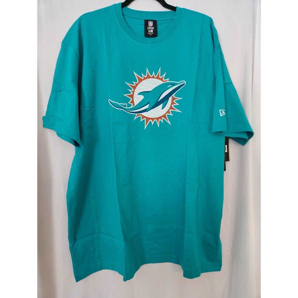 New Era NFL‎ Men's Miami Dolphins Stadium Logo Short Sleeve T-Shirt XL